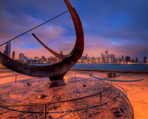 Sundial at Adler Planetarium by Justin Mier, CC BY-NC-SA, https://flic.kr/p/bp9h48